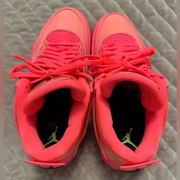 Air Jordan 4 Retro HOT PUNCH Size 8 Women’s RARE - Picture 6 of 10